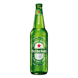 Cerveja Lager Premium Puro Malte Heineken Garrafa Retornável 600ml