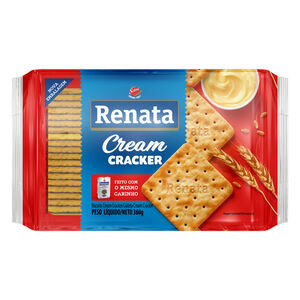 Biscoito Cream Cracker Renata Pacote 360g