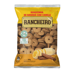 Rosquinha de Banana + Canela Rancheiro 300g