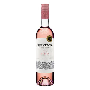 Vinho Argentino Rosé Seco Reserve Trivento Malbec Mendoza Garrafa 750ml