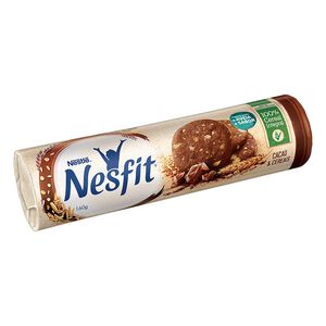 Biscoito Integral Cacau & Cereais Nesfit Pacote 160g