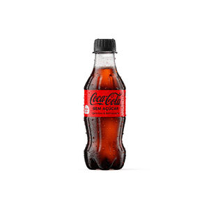 Refrigerante Coca-Cola Sem Açúcar Garrafa Pet 250ml