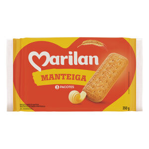 Biscoito Manteiga Marilan Pacote 350g 3 Unidades