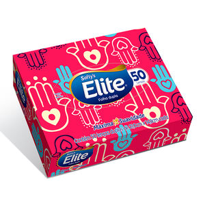 Lenço em Caixa Elite Softy´s 50 Unidades