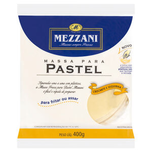Massa para Pastel Mezzani Pacote 400g