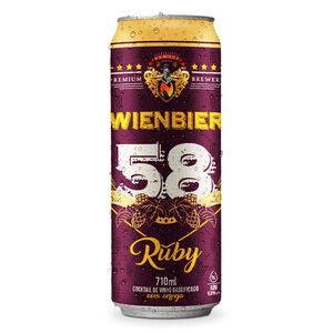 Cerveja Wienbier 58 Vinho Tinto Lata 710ml