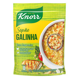 Mistura para o Preparo de Sopão de Galinha com Macarrão e Legumes Knorr Sachê 195g