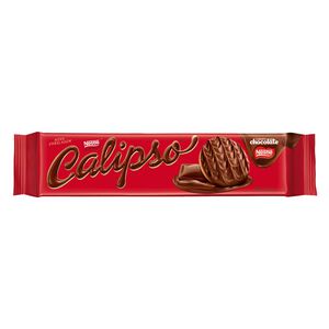 Biscoito Cobertura Chocolate ao Leite Calipso Pacote 130g
