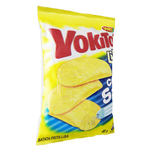Batata Frita Lisa com Sal Yoki Yokitos Pacote 45g