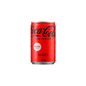 Refrigerante Coca-Cola Sem Açúcar Lata 220ml