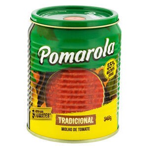Molho de Tomate Tradicional Pomarola Lata 340g