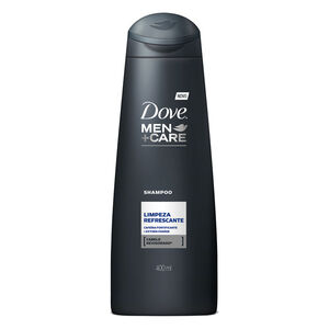 Shampoo Cafeína Fortificante + Oxygen Charge Dove Men+Care Limpeza Refrescante Frasco 400ml