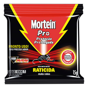 Raticida Mortein Pro Pacote 15g
