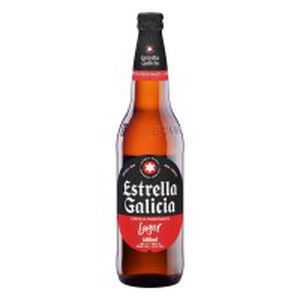 Cerveja Lager Puro Malte Estrella Galicia Garrafa 600ml