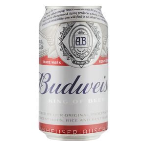Cerveja Lager Budweiser Lata 350ml