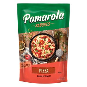 Molho de Tomate com Orégano Pizza Pomarola Sabores Sachê 300g