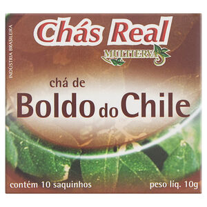Chá de Boldo-do-Chile Chás Real Caixa 10g 10 Unidades