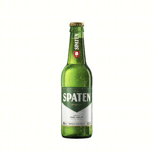 Cerveja Munich Helles Puro Malte Spaten Garrafa 355ml