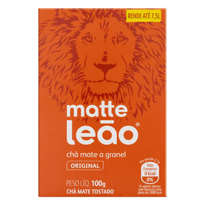 Chá Mate Tostado a Granel Original Matte Leão Caixa 100g