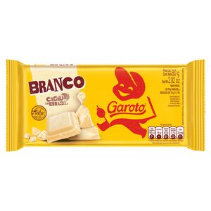 Chocolate Branco Garoto Pacote 80g