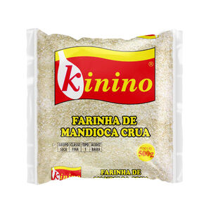 Farinha de Mandioca Crua Kinino 500g