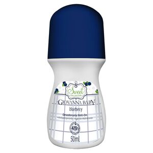 Desodorante Roll-On Antiperspirante Blueberry Giovanna Baby Sweet Collection 50ml