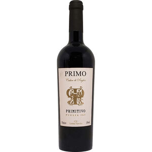 Vinho Italiano Tinto Meio Seco Primo Primitivo Puglia Garrafa 750ml