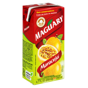 Bebida de Fruta Adoçada Maracujá Maguary Caixa 200ml