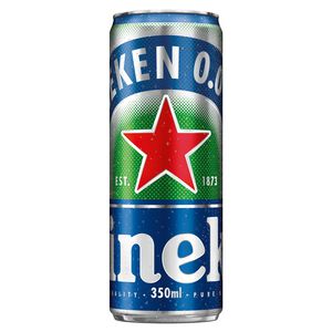 Cerveja Lager Zero Álcool Heineken Lata 350ml 