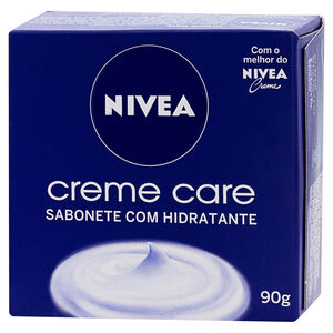 Sabonete em Barra Hidratante Nivea Creme Care Caixa 90g