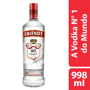 Vodka Destilada Recipe Nº21 Smirnoff Garrafa 998ml