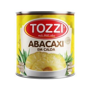 Abacaxi em Calda Tozzi Lata 400g