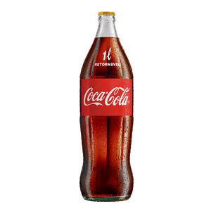 Refrigerante Coca-Cola Original Retornável Garrafa 1l