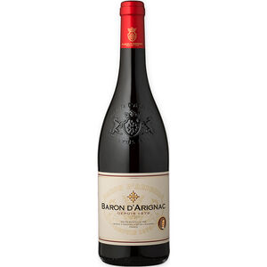 Vinho Francês Tinto Meio Seco Baron D'Arignac França Garrafa 750ml