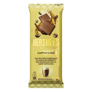 Chocolate Mesclado com Pedaços de Café Cappuccino Hershey´s Coffee Creations Pacote 85g