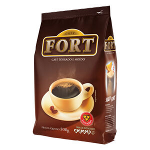 Café Torrado e Moído Fort Pacote 500g