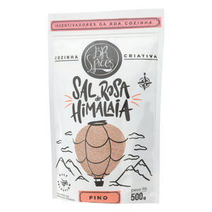 Sal Rosa do Himalaia Fino Iodado BR Spices Pouch 500g