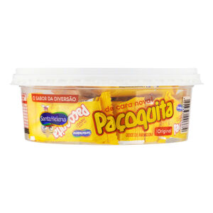 Pack Doce de Amendoim Original Paçoquita Pote 288g 16 Unidades de 18g Cada