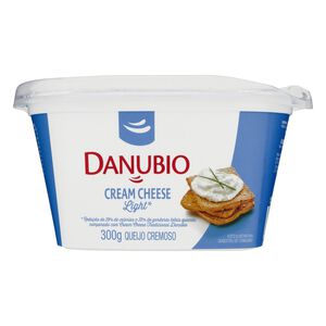 Queijo Cream Cheese Light Danubio Pote 300g