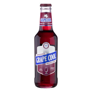 Cooler Original com Vinho Tinto e Suco de Uva Gaseificado Grape Cool Garrafa 269ml