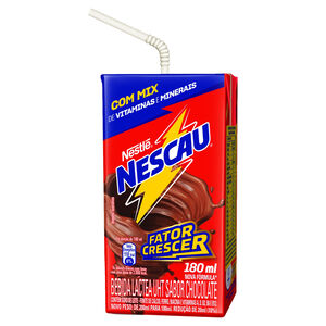 Bebida Láctea UHT Chocolate Nescau Caixa 180ml