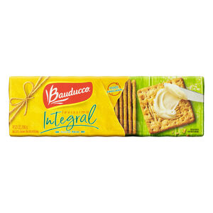 Biscoito Salgado Cream Cracker Integral Bauducco Levíssimo Pacote 200g