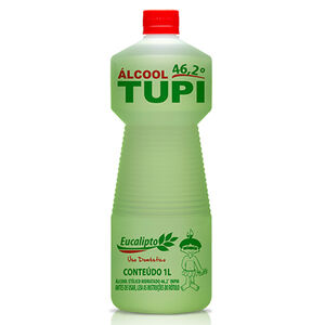 Álcool Líquido Tupi 46,2° Eucalipto 1l