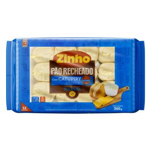 Pão Bolinha Recheado com Catupiry Zinho 300g
