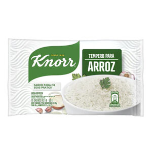 Tempero em Pó Knorr Arroz com 50g com 10 Sachês de 5g