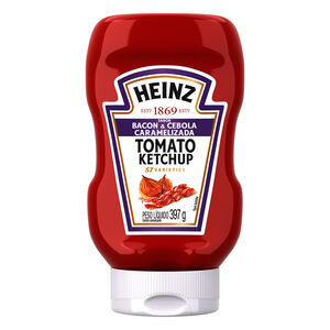 Ketchup Bacon & Cebola Caramelizada Heinz Squeeze 397g