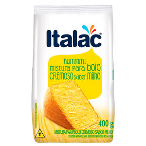 Mistura para Bolo Sabor Milho Cremoso Italac 400g