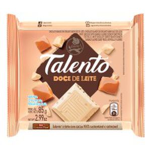 Chocolate Branco Doce de Leite Garoto Talento Pacote 85g