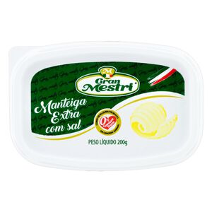 Manteiga Extra com Sal Gran Mestri Pote 200g