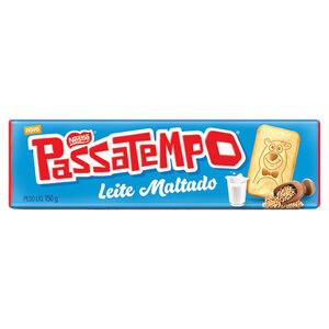 Biscoito de Leite Maltado Passatempo Pacote 150g Edição Limitada